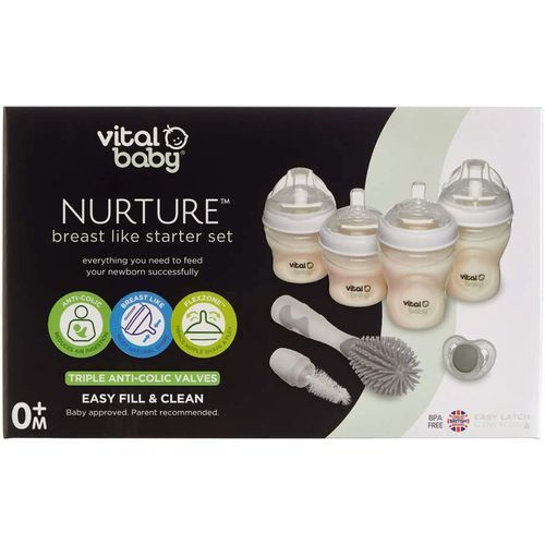 Vital Baby Breast Like Starter Set - White