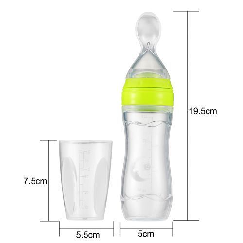 Baby Toddler Leak-proof Food Dispensing Spoon Juice Cereal