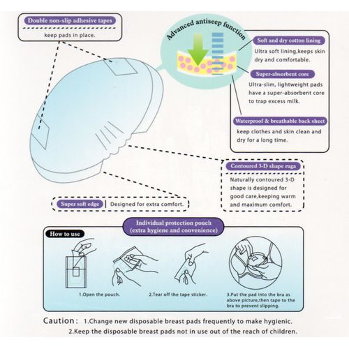 Mom Easy Disposable Nursing Pad