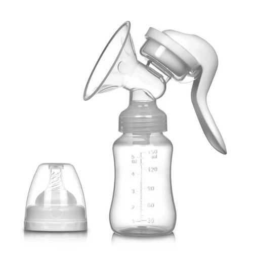 Baby & Mommy Manual Breast Pump Milk Capacity Pink