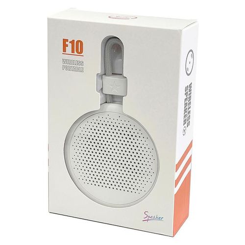 F10 Portable Speakers Compact Size 12 Playtime Stereo Sound Bass Wireless Speaker For Home Travel Beach Outdoor Cycling