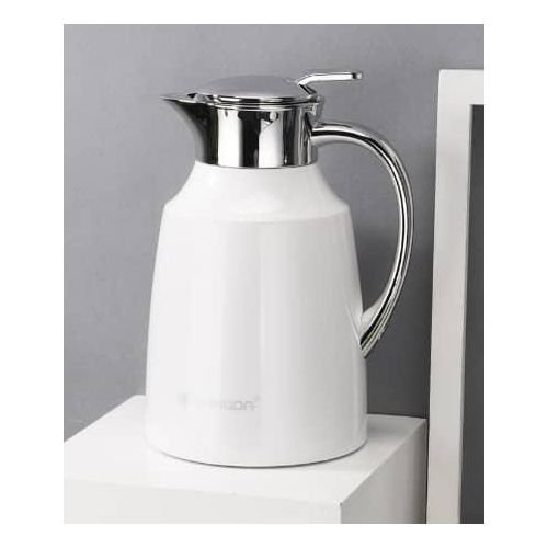 Thermos Flask White Black
