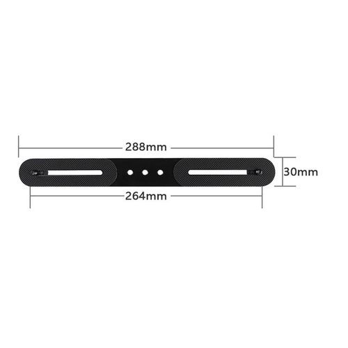 Multi-Functional Triple Head Hot Shoe Base Portable On-Camera Mount Adapter Extend Port Microphone/monitor/led Extension Bar