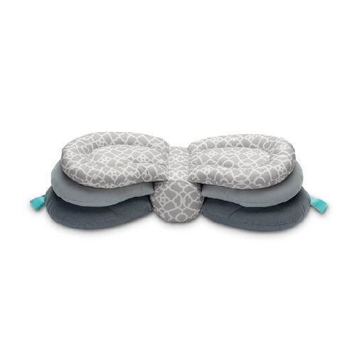 Baby & Mommy Adjustable Nursing/Breastfeeding Pillow-Grey, color varies