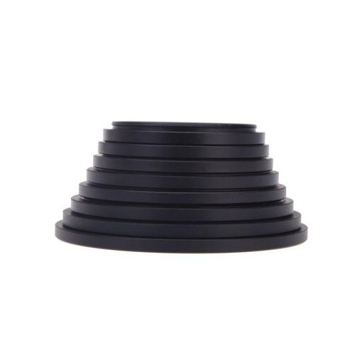 8pcs Filter Step Up Rings Adapter 49-52-55-58-62-67-72-77-82mm 49mm-82mm