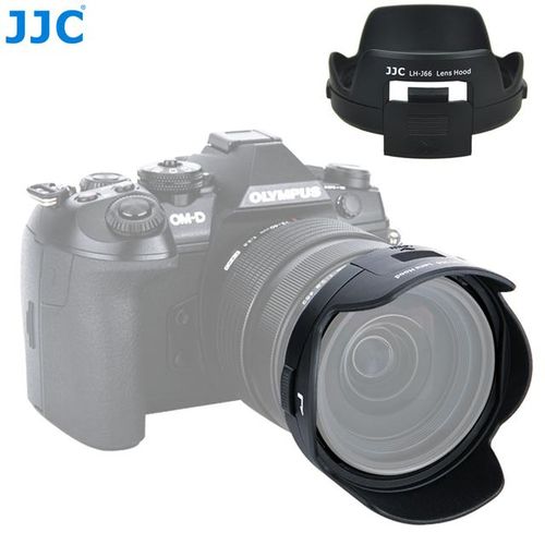 Jjc Bayonet Camera Lens Hood 62mm Protector For Olympus M. Zuiko Digital Ed 12-40mm F/2.8 Pro Lens Shade Replaces Olympus Lh-66