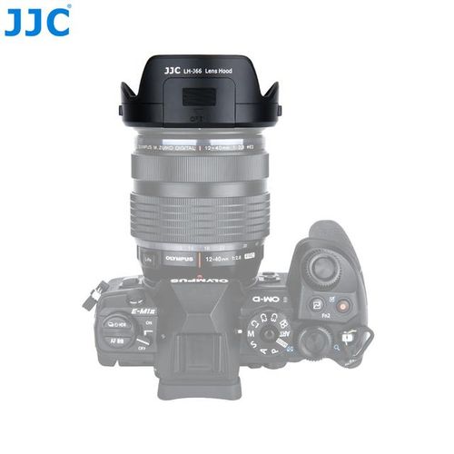 Jjc Bayonet Camera Lens Hood 62mm Protector For Olympus M. Zuiko Digital Ed 12-40mm F/2.8 Pro Lens Shade Replaces Olympus Lh-66
