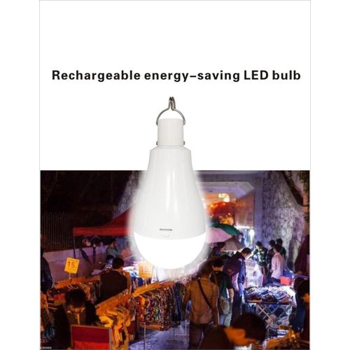 Led Emergency Energy Saving Lamp-White
