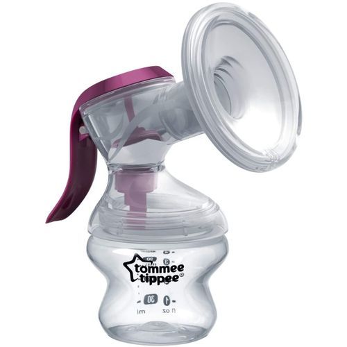 tommee tippee Single Manual Breast Pump, White.