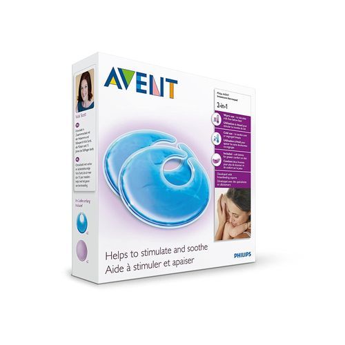 Avent Breast Care Thermo Pads, Blue - 2 Pack
