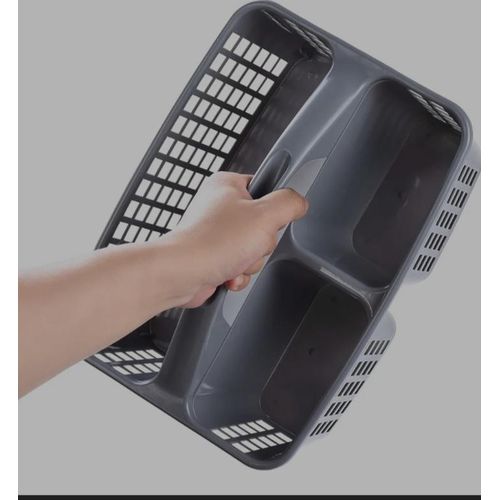 Plastic storage organiser best kitchen,shower organisation - Green
