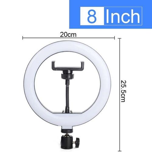 6-12" Selfie Ring Light Photography Led Rim 14 Inch Lamp Tripod Stand Ringlight For Live Video Streaming