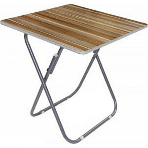 Wooden Folding Reading Table 60cm x 60cm - Brown.