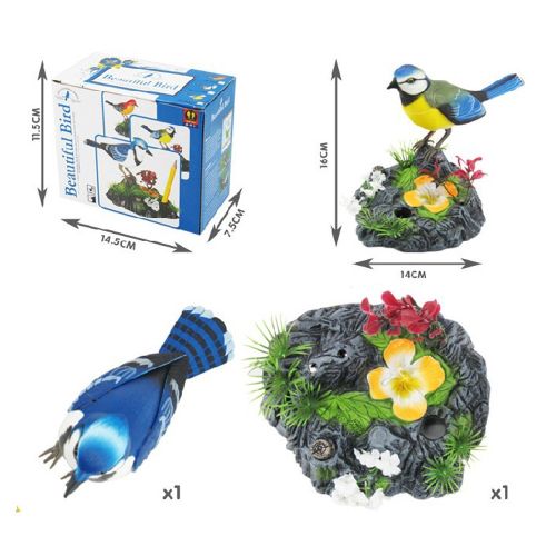 Chirping Dancing Bird W Motion Sensor Activation Singing