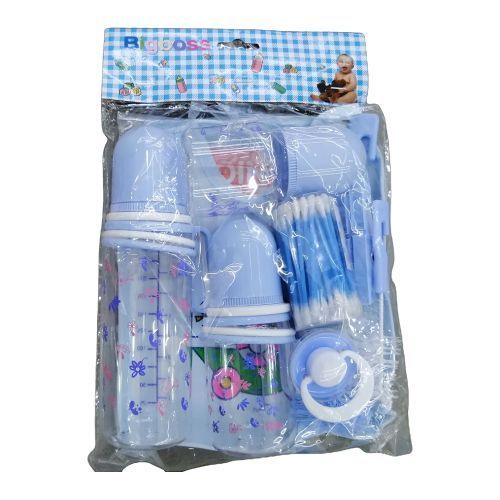 Big Boss Baby Gift Set Pack  Milk Baby Feeding Bottles Set- Blue.