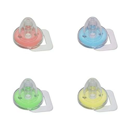 Silicone Newborn Baby Pacifier Nipple Soother Teats- Multi-colours.
