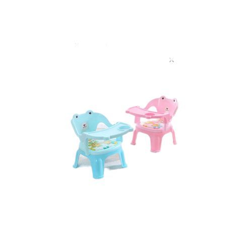 Baby Feeding Super Seat Chair Plus Free  6 Pcs Spoons - Blue,Pink