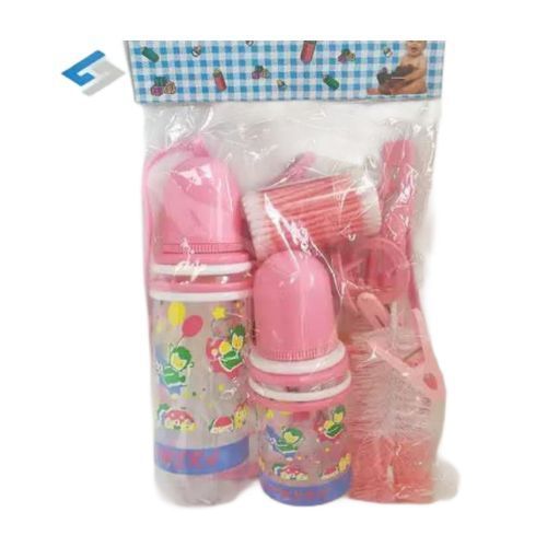Big Boss Baby Gift Set Pack  Milk Baby Feeding Bottles Set- Pink.