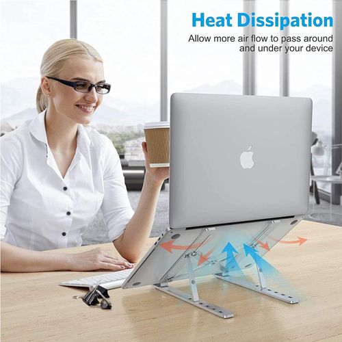 Aluminum Laptop Stand Foldable Support Base Notebook Stand Holder For Macbook Pro Air