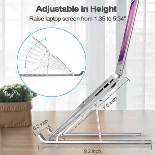 Aluminum Laptop Stand Foldable Support Base Notebook Stand Holder For Macbook Pro Air