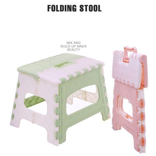Folding Step Stool Lightweight Step Stool For Kids- Colour May Vary