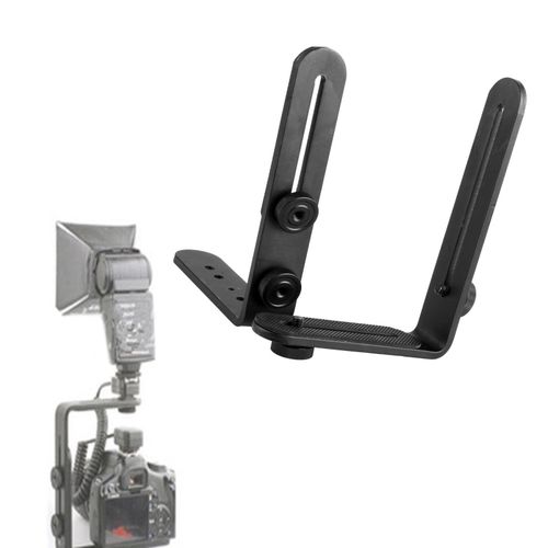 Shape Camera Flash Bracket Alloy Microphone Extension