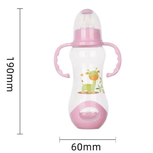 Set of 3 Milk Baby feeding Bottle 240 ml-Multi-Colours