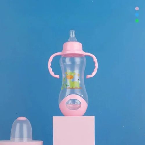 Set of 3 Milk Baby feeding Bottle 240 ml-Multi-Colours