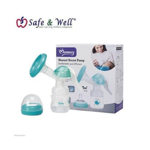 Breast Actives Breast Manual Pump - White, color varies