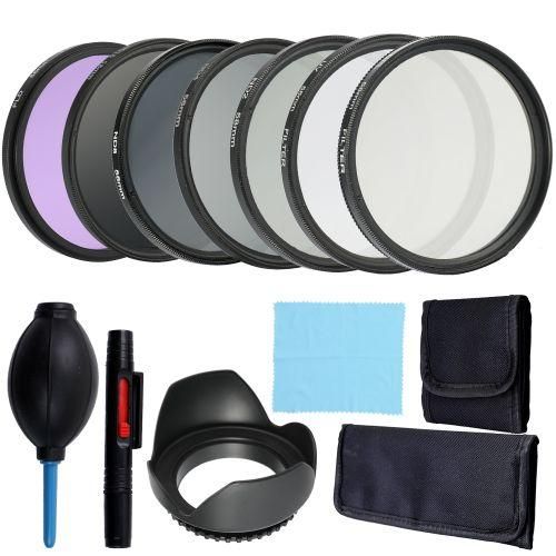 Professional Lens and Filter Bundle Complete and Compact Camera Accessory Kit Photography Accessories 58mm