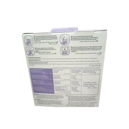 Momeasy Breast Milk Storage Bags-White