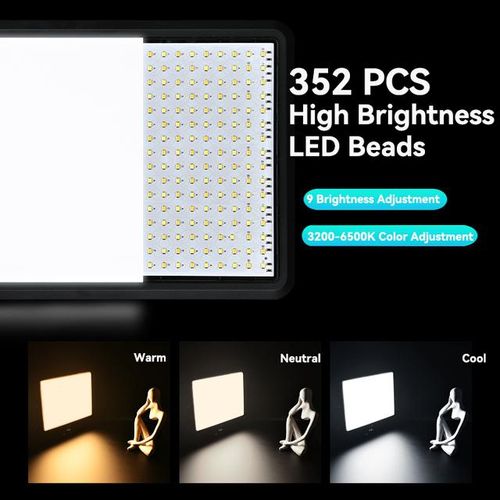 Led Video Light Professional Photo Studio Kits Photography Lighting For Shooting Collection Portrait Youtube Streaming Tiktok