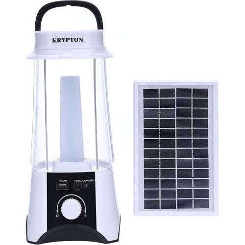 Rechargeable Solar Led Emergency Light Dimmer Function Mega Luminous Leds ,& Solar Panel