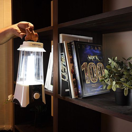 Rechargeable Solar Led Emergency Light Dimmer Function Mega Luminous Leds ,& Solar Panel