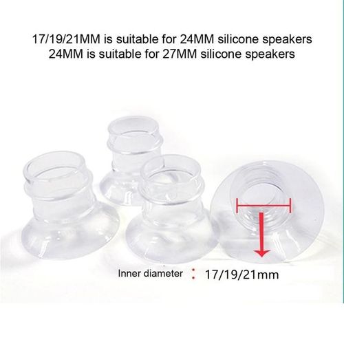1 Pc 17/19/21mm Funnel Inserts for Breast Pump Horn Diameter Converter Wearable Breast Pump Diameter Reduction Horn Cover