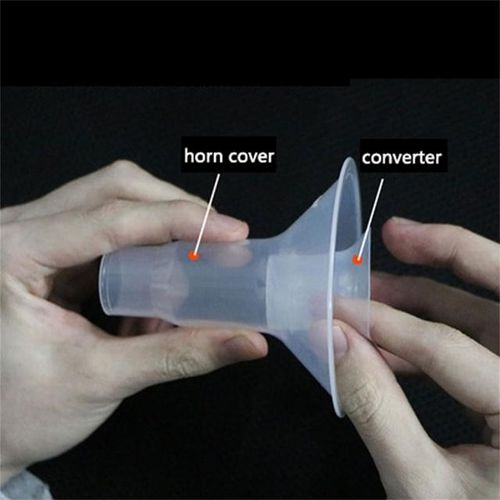 1 Pc 17/19/21mm Funnel Inserts for Breast Pump Horn Diameter Converter Wearable Breast Pump Diameter Reduction Horn Cover