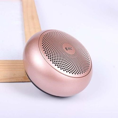 Ewa A110 Mini Bluetooth Speaker Portable Metal Wireless Speakers Tws Music Player Strong Sound Sd Card Play Speaker