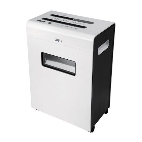 Paper Shredder Machine 10 -12 Sheets - white