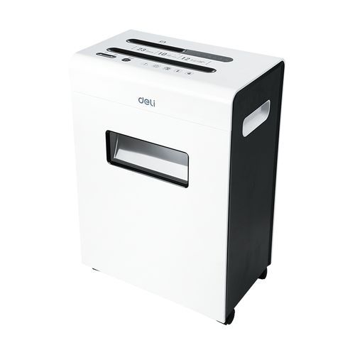 Paper Shredder Machine 10 -12 Sheets - white