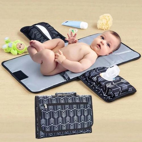 Portable Baby Changing Pad Diaper Mat for Newborn Stroller Nappy Bag One-Hand Diaper Changing Pad Babies Accessories Stuff