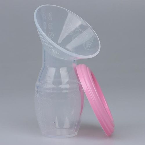 90 Ml Baby Feeding Manual Breast Pump Partner Breast Collector Automatic Correction Breast Milk Silicone Pump Heat-resistant