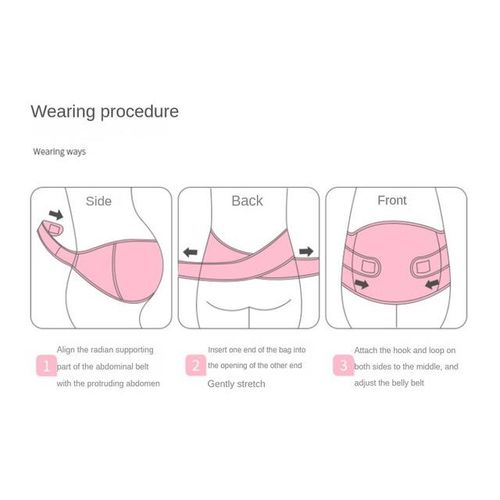 Pregnant Women Support Belly Band Back Clothes Belt Adjustable Waist Care Maternity Abdomen Brace Protector Maternity