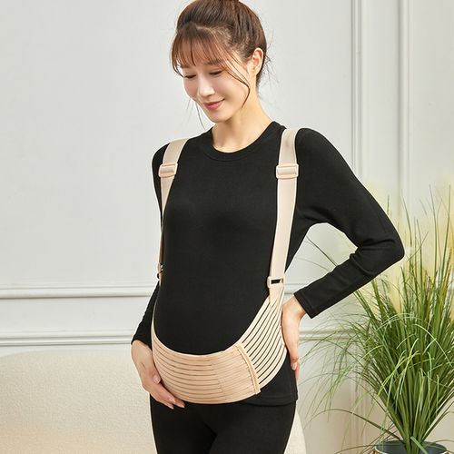 MOOZ Pregnant Women Support Belly Band Back Cloth Belt Adjustable Waist Care Maternity Abdomen Brace Protector Pregnancy