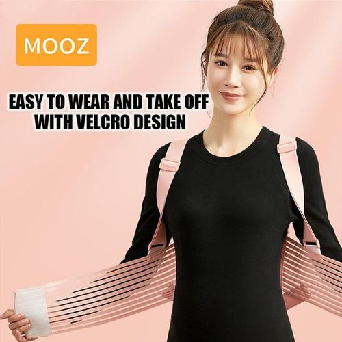 MOOZ Pregnant Women Support Belly Band Back Cloth Belt Adjustable Waist Care Maternity Abdomen Brace Protector Pregnancy
