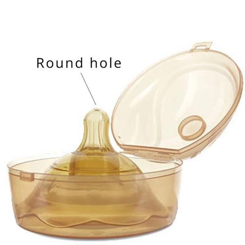 2PCS Silicone Protectors Inverted Nipples Corrector Breastfeeding Protection Cover Nanosilver Mother Shield