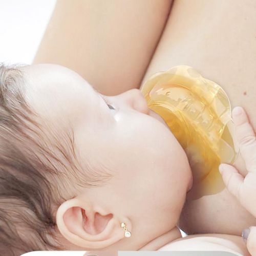 2PCS Silicone Protectors Inverted Nipples Corrector Breastfeeding Protection Cover Nanosilver Mother Shield