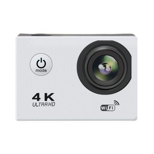 4K WIFI 3D Action Camera 2 LCD Wifi Waterproof Sports Camcorder Go Pro Silver