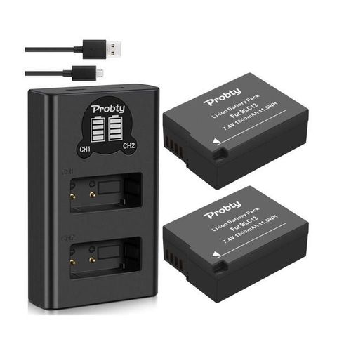 Dmw Blc12 Dmw-Blc12 Blc12e Blc12pp Or Charger For Panasonic Lumix Fz1000 Fz200 G5 G6 G7 Gx8 G85