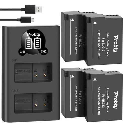 Dmw Blc12 Dmw-Blc12 Blc12e Blc12pp Or Charger For Panasonic Lumix Fz1000 Fz200 G5 G6 G7 Gx8 G85