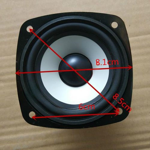 Sotamia 2pcs 3 Inch Full Range Audio Speaker Unit 8 Ohm 10w Sound Speaker Anti-Magnetic Aluminum Basin Home Theater Loudspeaker
